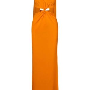 Baobab orange dress in xsmall